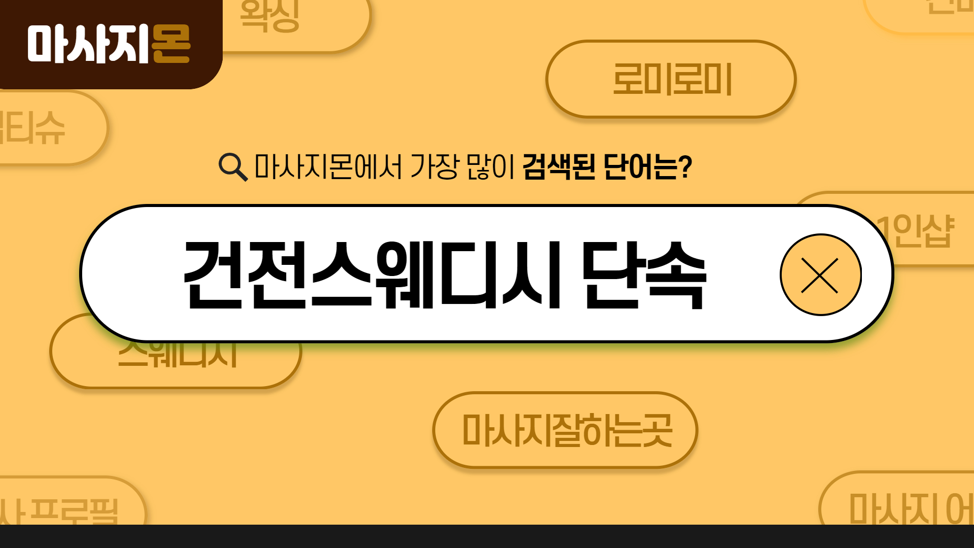 건전스웨디시 단속
