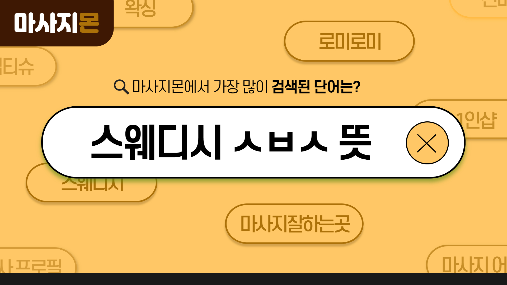 스웨디시 ㅅㅂㅅ 뜻