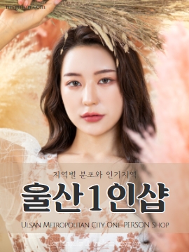 울산1인샵 지역별 분포와 인기지역