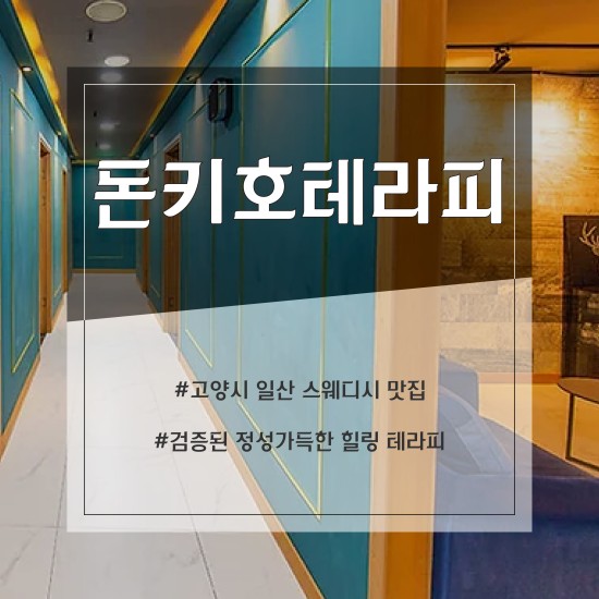 일산 돈키호테라피