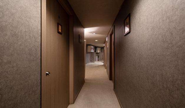 마곡 발산 버블스웨디시 복도