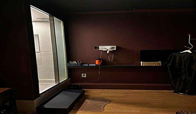 광주 쌍촌동 몽타이 샤워실 입구가 보이는 실제 샵사진