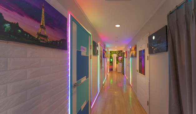 부산 남구 문현동 카라멜테라피 복도