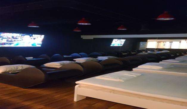 인천 송도 라마다스파 휴게실