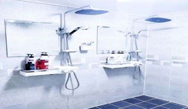 포항 오천 큐타이마사지 샤워실