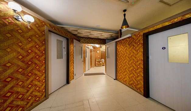 제주 중국레드황실마사지 복도