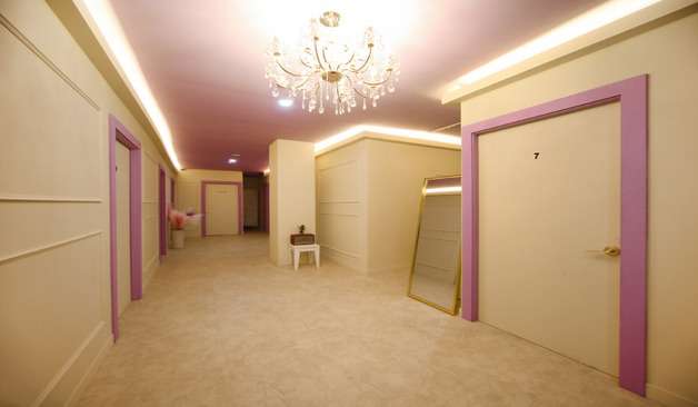 천안 두정 반하다테라피 복도1