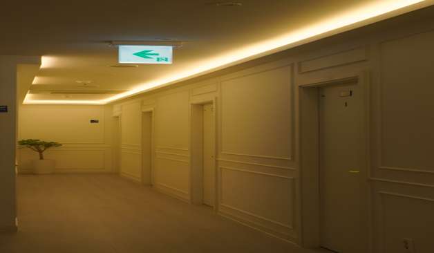 천안 신불당 아우라스웨디시 복도