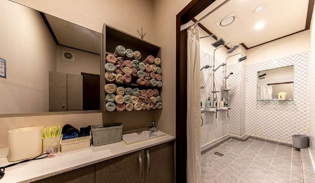 남양주 블루타이 샤워실