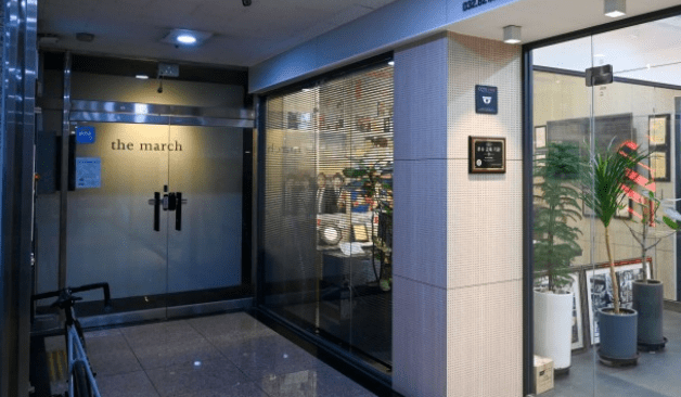 인천 더마치 입구 전면