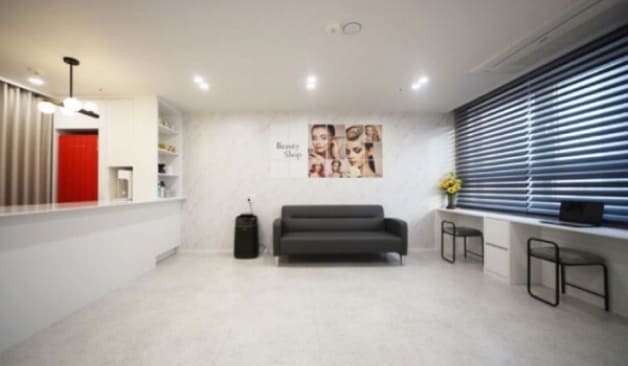 인천 웰니스앤뷰티 카운터 및 대기실