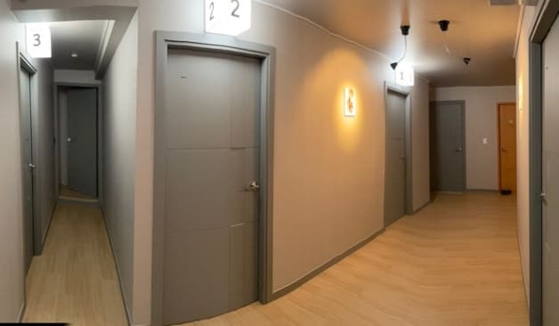 전남 에스테라피 복도