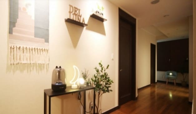 용산 델루나테라피 복도