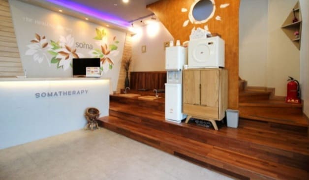 하남 소마테라피 카운터 측면