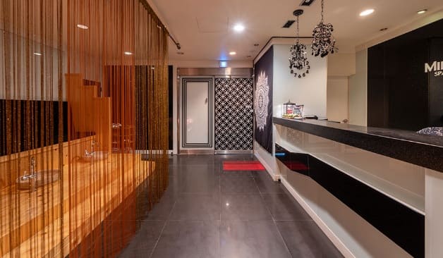 대전 밍스파 카운터 입구