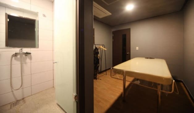 수원 모던테라피 1인실 샤워실