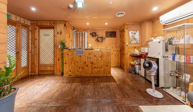 성남 황토테라피&왁싱 카운터 전면