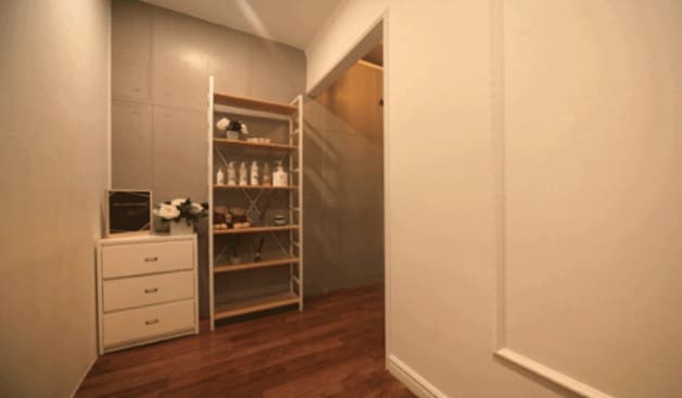 일산 유앤미스웨디시 복도 모서리