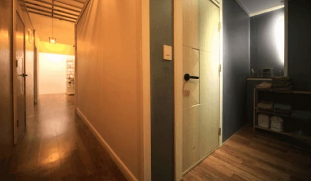 일산 유앤미스웨디시 복도 갈래길