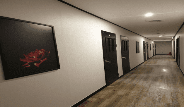 수원 아루아 복도