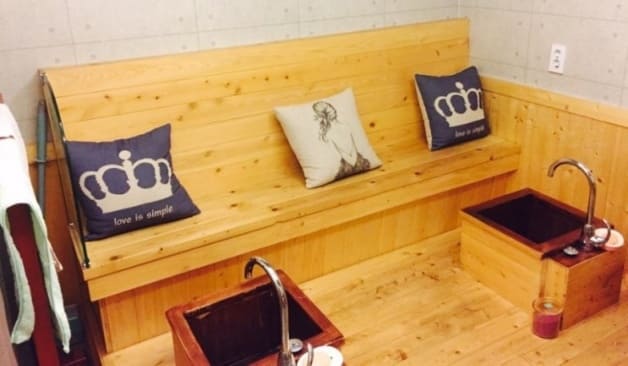 진주 더아로마 족욕실