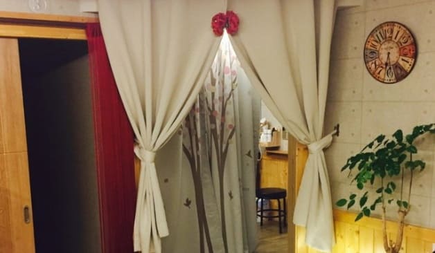 진주 더아로마복도 입구