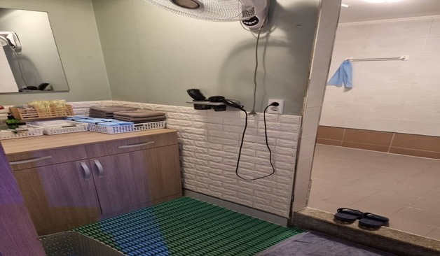 충남 보령 티아로마 샤워실