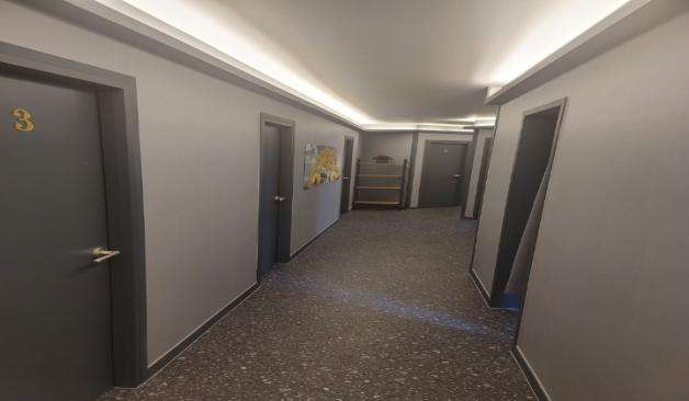 대구 수성동 워터밤 복도